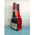 Floor Type Wine Exhibition Stand / Display for Red Wine Advertising